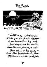 Load image into Gallery viewer, Within The Shells: Calligraphy Poetry (Hollister Ranch)
